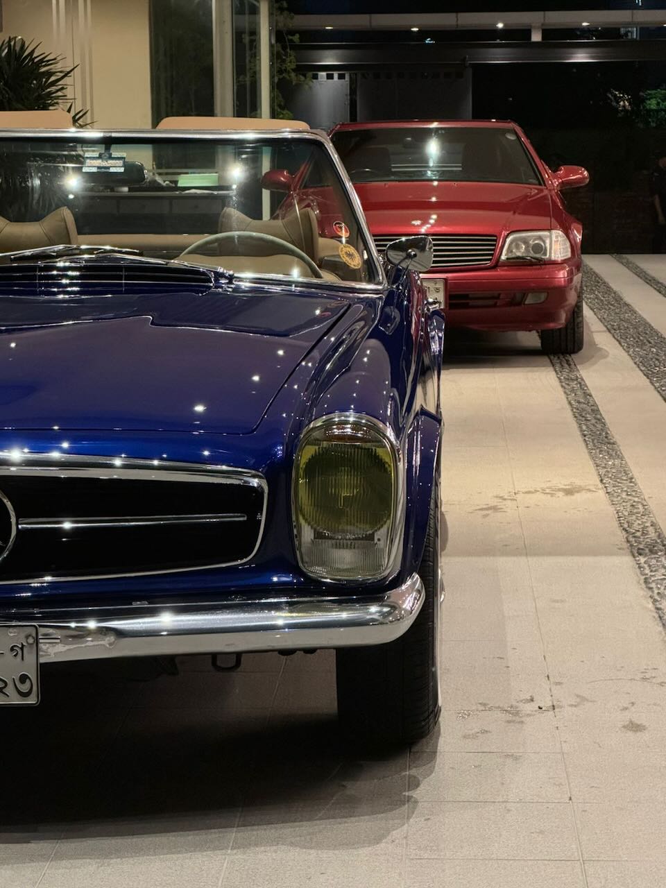 Beautiful Pagoda and R129 SLs