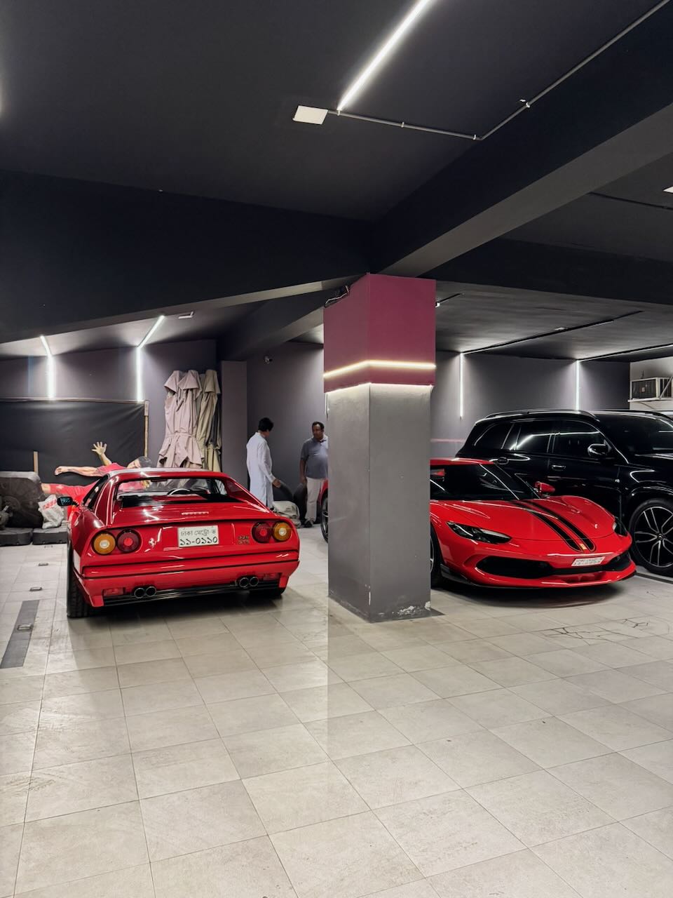 Ferrari 328GTS and 296GTB - rare sight anywhere in the world